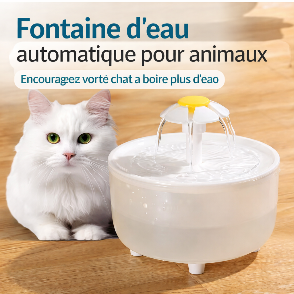 AquaFlow – Fontaine d’eau automatique pour animaux