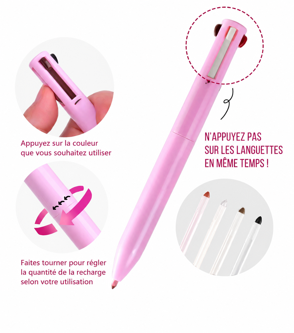 Lorniva GlowPen™ — Stylo maquillage 4 en 1