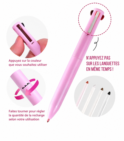 Lorniva GlowPen™ — Stylo maquillage 4 en 1