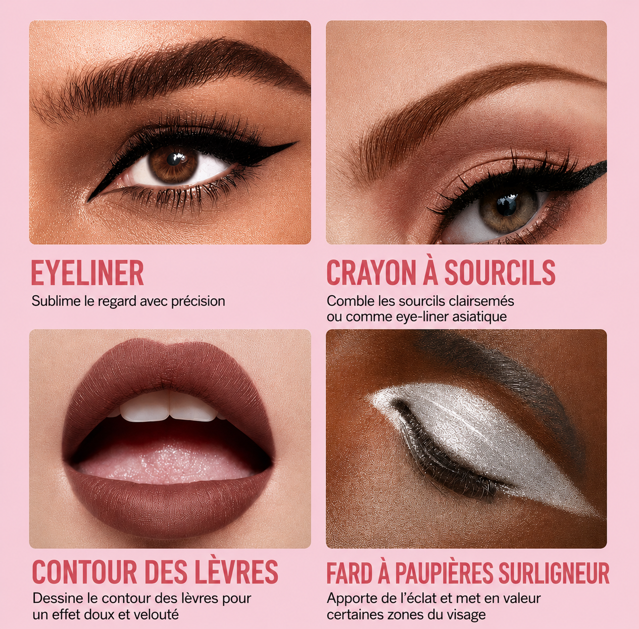 Lorniva GlowPen™ — Stylo maquillage 4 en 1