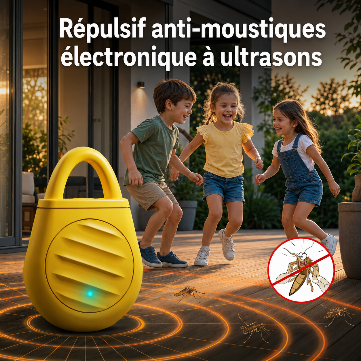 Lorniva PureZone™ – Répulsif familial pour terrasse